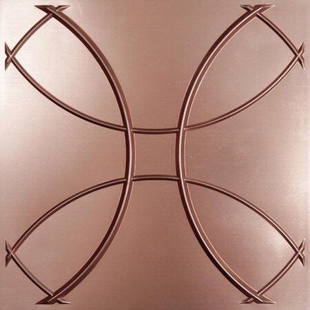 Ceilume Celestial 2ft x 2ft Copper Ceiling Tile V3-CELEST-22CBR